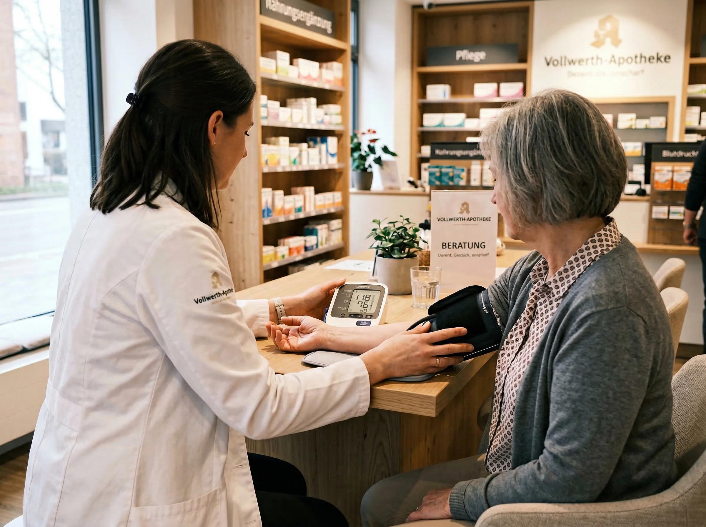 Labortests und Messungen in der Vollwerth-Apotheke